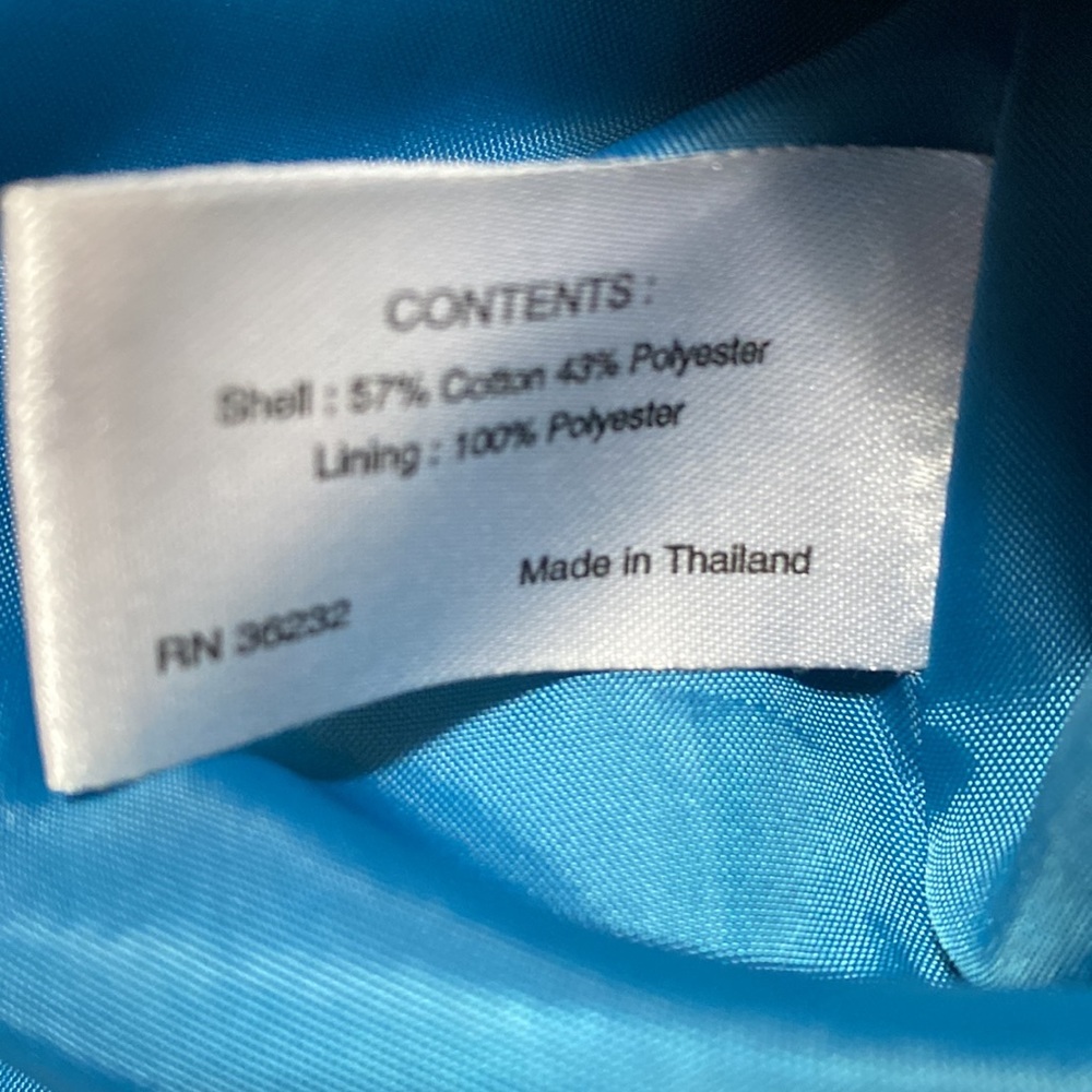 Gallery Vintage Blue Snap Closure Jacket M - Picture 11 of 13